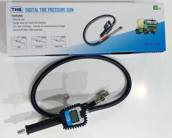 Dıgıtal Lastik Şişirme Saati 200 Psi Kadar N11.52 ürün görseli 1