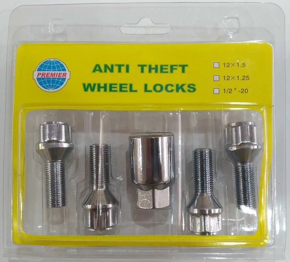 Kilitli Bijon Takımı M12X1.25 Boy 48 Mm ürün görseli 1