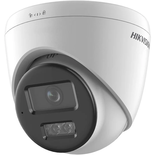 HIKVISION DS-2CD1363G2-LIUF 6MP 2.8MM 30MT DAHİLİ SESLİ IP67 SMART HYBRID LIGHT IP DOME KAMERA ürün görseli 1