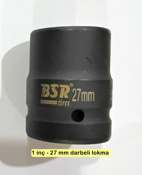 Darbeli Lokma 1" -27mm Boy 60mm, 1 Adet ürün görseli 1