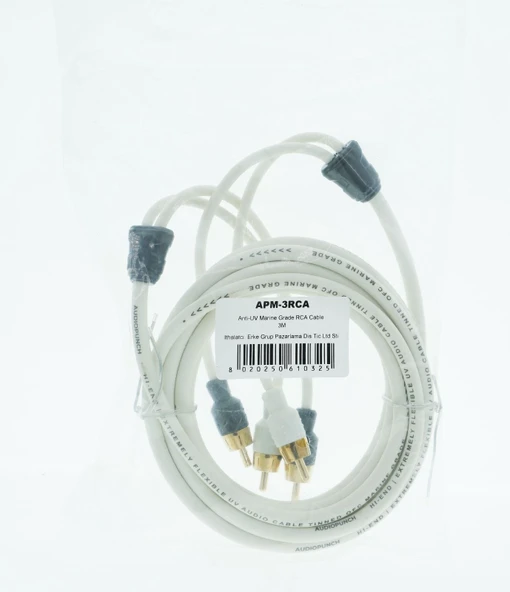 Audiopunch APM-3RCA Marine RCA Kablo ürün görseli 1