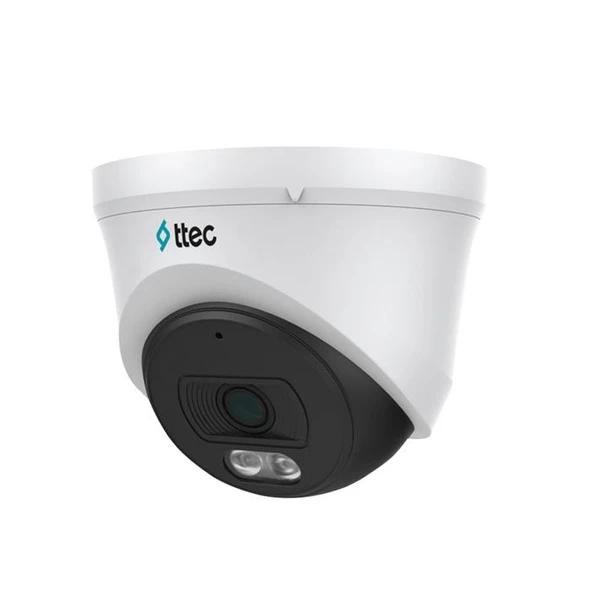 TTEC IPDP-2330M-M/SL-LITE 2MP 2.8MM 30MT DAHİLİ SESLİ H265+ IP67 SMART LED IP DOME KAMERA ürün görseli 1
