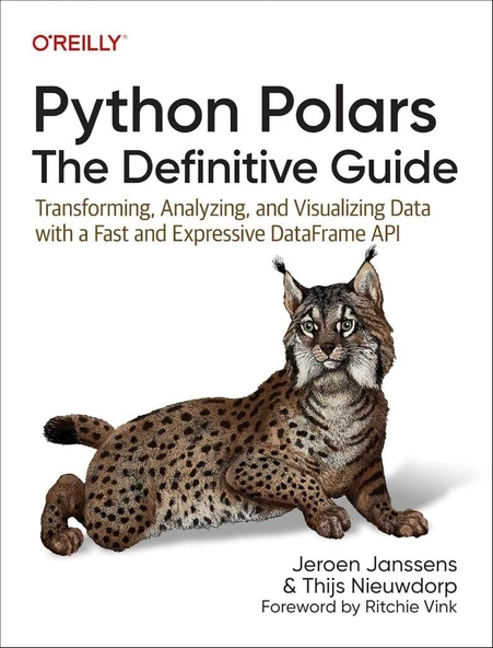 Python Polars: The Definitive Guide: Transforming, Analyzing, and Visualizing Data with a Fast and Expressive DataFrame API Janssens ieuwdorp ürün görseli 1
