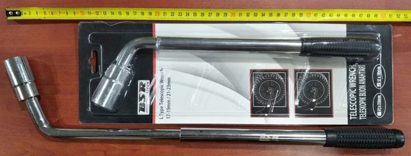 Teleskopik Bijon Anahtarı Bsr Marka 17- 19 Mm Lokmalı ürün görseli 1