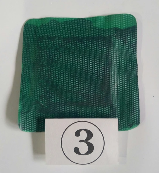 3 No Kare Tıp Top Yama 10ad/pk ürün görseli 1