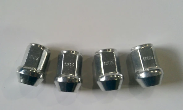 Somun Takımı M12 x 1.5 ,Aa=19 MM Boy=35 MM 4 Adet ürün görseli 1
