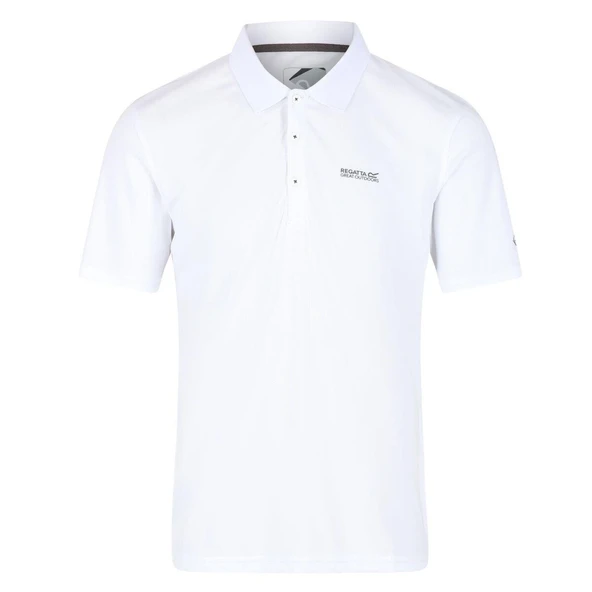 Regatta Maverik V Polo Yaka Erkek T-Shirt Beyaz ürün görseli 1