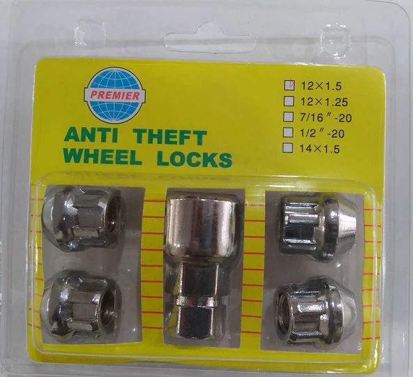 Kilitli Somun Takımı M12X1.5 Boy 22Mm ürün görseli 1