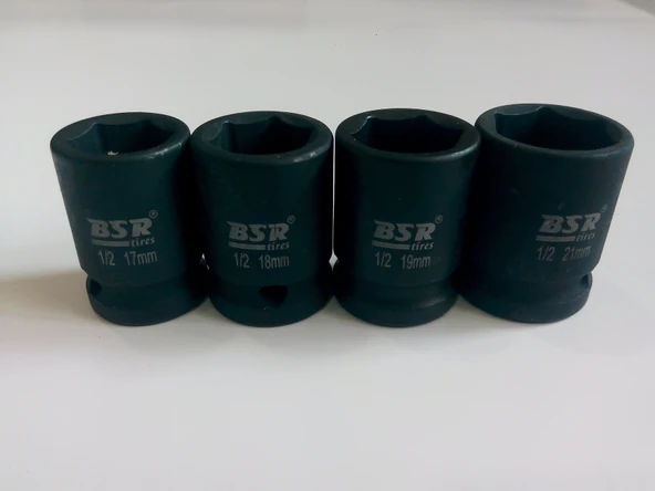 Bsr 17.18.19.21mm Kısa Darbeli Lokma 1/2 ürün görseli 1