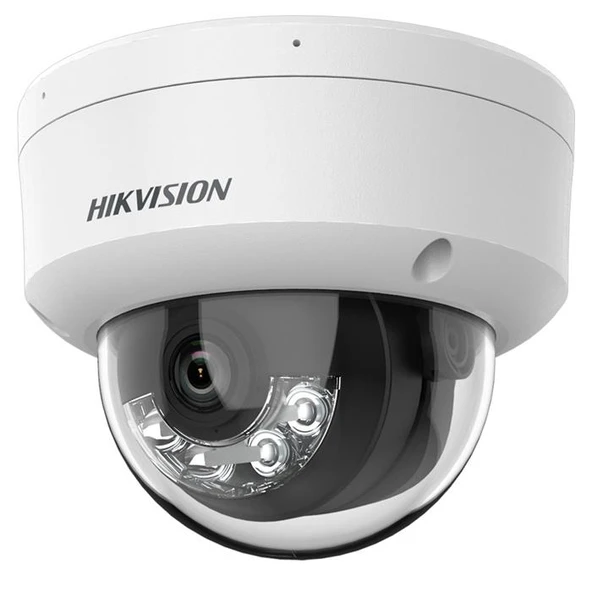 HIKVISION DS-2CD1141G2-LIUF 4MP 2.8MM 20MT DAHİLİ SESLİ H265  SMART HYBRID LIGHT IP DOME KAMERA ürün görseli 1