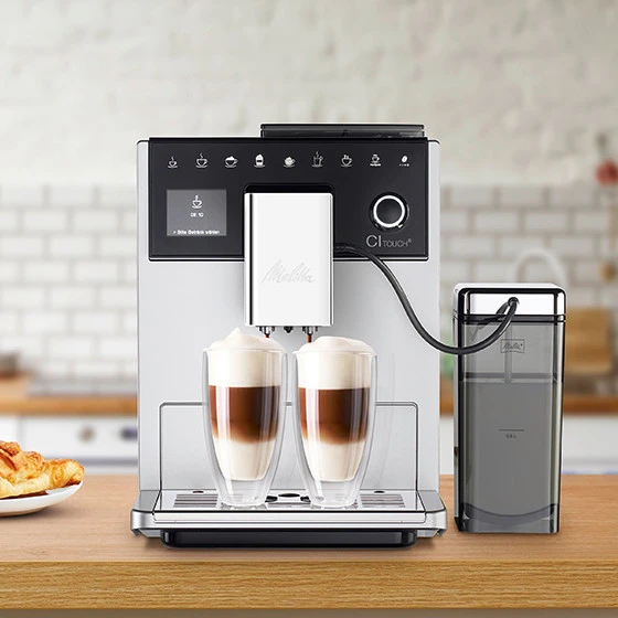 Melitta CI Touch Tam Otomatik Kahve Makinesi Gri ürün görseli 1