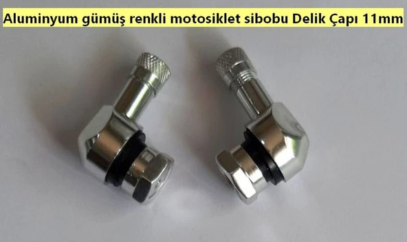 ALUMINYUM MOTOSİKLET SİBOBU JD=11.5 KROM RENK ürün görseli 1