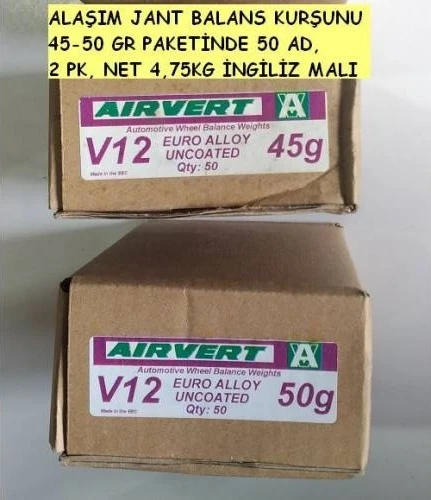 Alaşım Janta Çakma Balans Kurşunu - 45-50gr ürün görseli 1