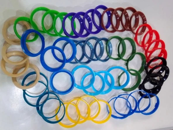 Çelik Jant Göbek Ayarı için Plastik Bilezik Takımı ürün görseli 1