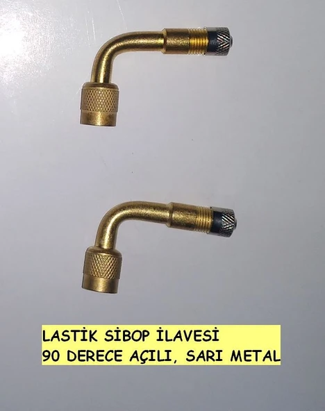 Lastik Sibop İlavesi 90 Derece Açılı - Kıvrımdan Sonra 4cm Boyu ürün görseli 1