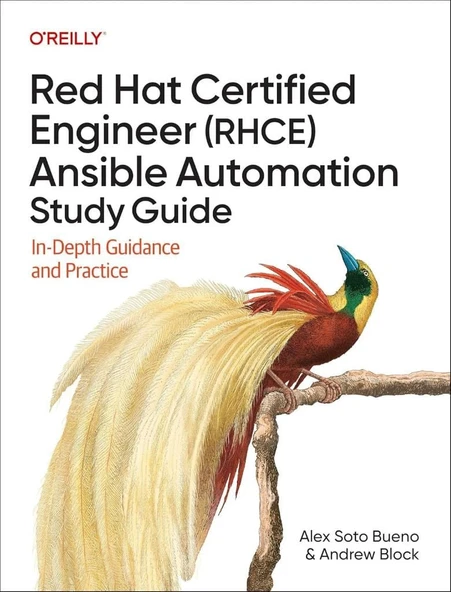 Red Hat Certified Engineer (RHCE) Ansible Automation Study Guide: In-Depth Guidance and Practice Bueno Block ürün görseli 1