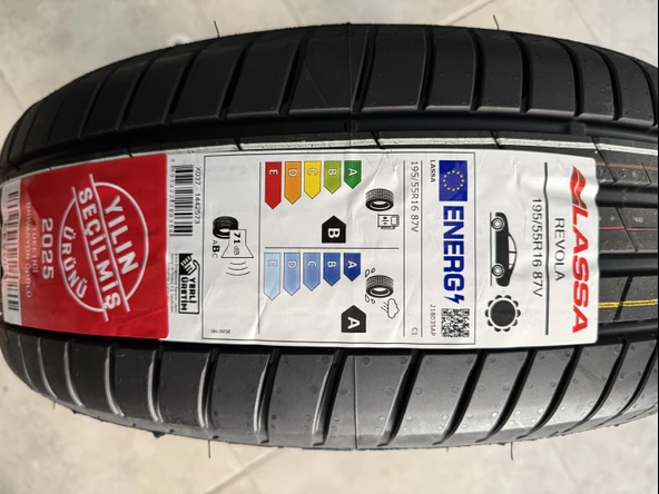 LASSA / 195/55R16 (REVOLA) 2025 YAZ LASTİĞİ ürün görseli 1