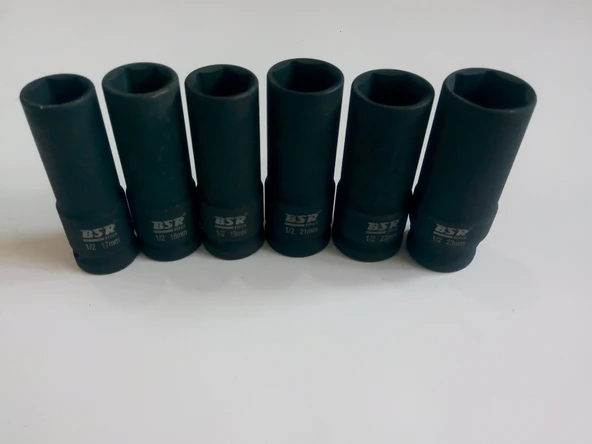 Bsr 17.18.19.21.22.23mm Derin İnce Kenarlı Lokma 1/2 ürün görseli 1