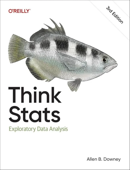 Think Stats: Exploratory Data Analysis 3rd Edition Allen B. Downey ürün görseli 1
