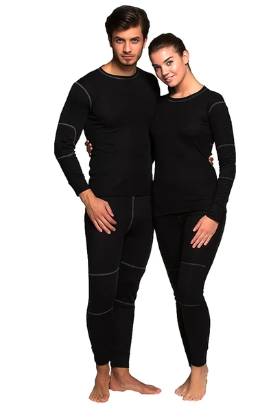 Thermoform Ribana Plus Termal İçlik Set Siyah ürün görseli 1