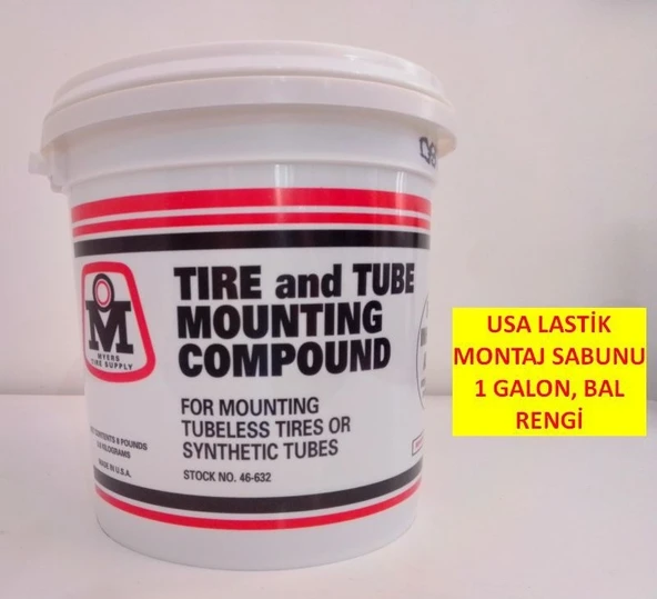 Amerikan Malı Lastik Montaj Sabunu - Konsantre Bal Rengi ürün görseli 1