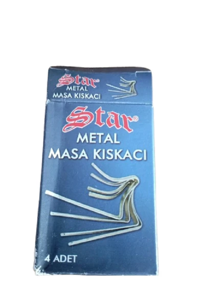 OSMANLI ÇAY KAZANLARI Osmanlı Metal Masa Kıskacı 1pk(4adet) kahveci masa kıskacı ürün görseli 1