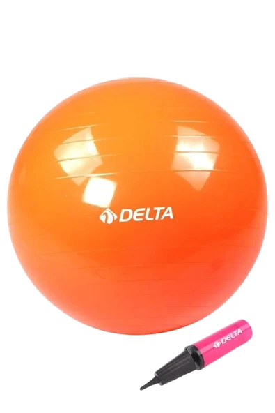 Delta 75 Cm Pilates Topu Turuncu ürün görseli 1