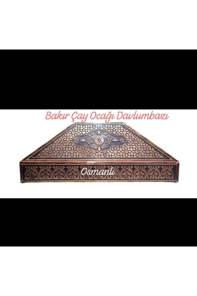 OSMANLI ÇAY KAZANLARI Osmanlı Çay Kazanı  Davlumbazı 90 Cm Bakır Davlumbaz ürün görseli 1