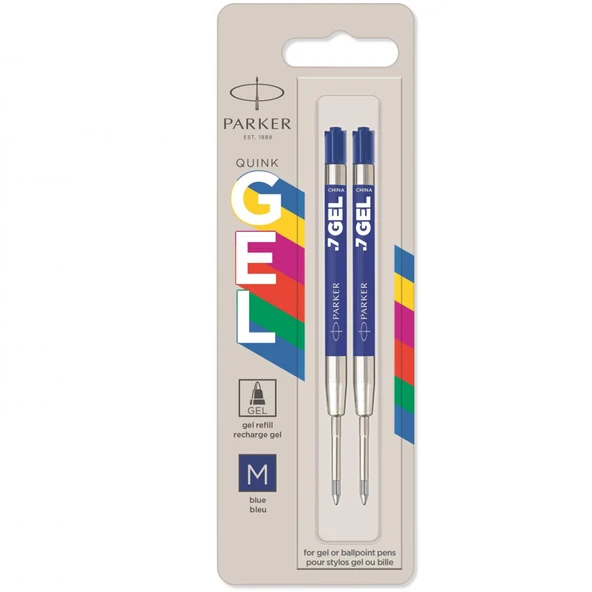 Parker Ekonomik Tükenmez Refill 2 Li Blister M Uç Mavi Tükenmez Kalem Yedeği ürün görseli 1