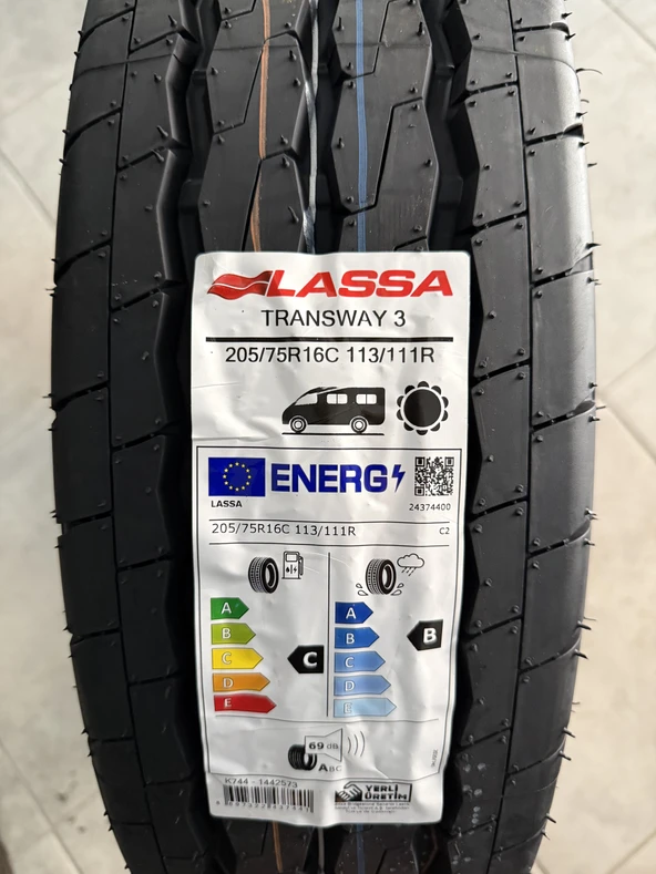 LASSA / 205/75R16C (TRANSWAY 3) 2025 YAZ LASTİĞİ ürün görseli 1