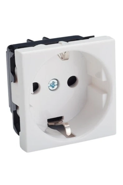 Schneider Electric Schneider-pks Ultra 45x45 Topraklı Priz-etk21045e ürün görseli 1