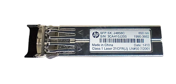 HP HPE X121 J4858C 1G SFP LC SX Reman Transceiver SFP ürün görseli 1