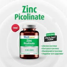 Wellcare Çinko Pikolinat 15 mg 60 Kapsül - Resim 3