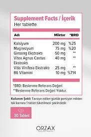Orzax Feminex 30 Tablet - Resim 3