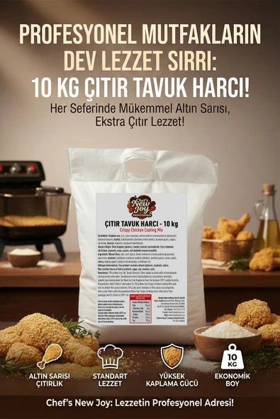 Çıtır Tavuk Harcı 10 kg Pane Harcı ürün görseli 1