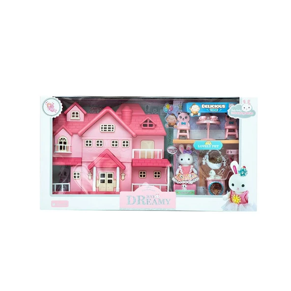 Bay Dreamy Mini Tavşan Villa Oyun Seti ürün görseli 1
