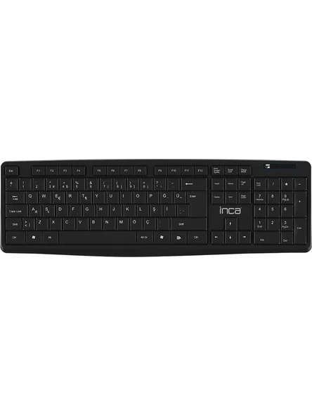 Inca IWS-538 Wireless Slim Dizayn Soft Touch Q Klavye & Mouse Set - Resim 4