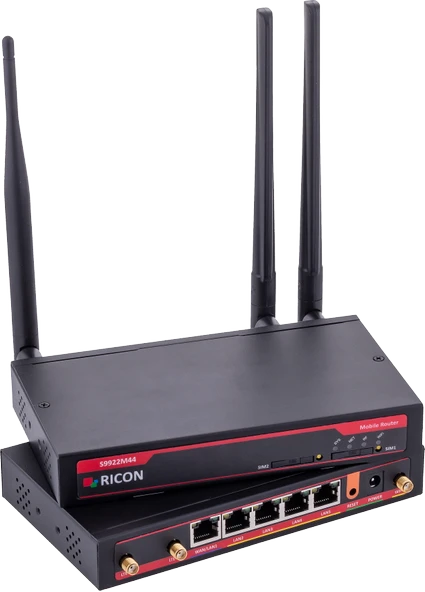 Ricon S9922M44-LTE 4.5G Endüstriyel Router 2. EL YENİLENMİŞ ÜRÜN ürün görseli 1