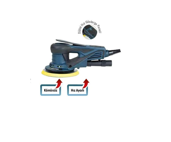 PROTER PR 315 E ORBİTAL / EKSANTRİK ZIMPARA MAKİNASI 350 WATT ürün görseli 1