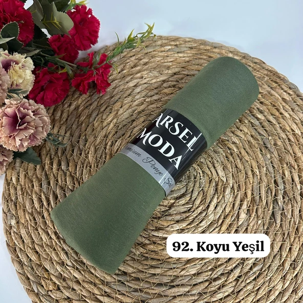 ArSel Moda Penye Şal Koyu Yeşil LPSA92 ürün görseli 1