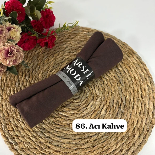 ArSel Moda Penye Şal Acı Kahve LPSA86 ürün görseli 1