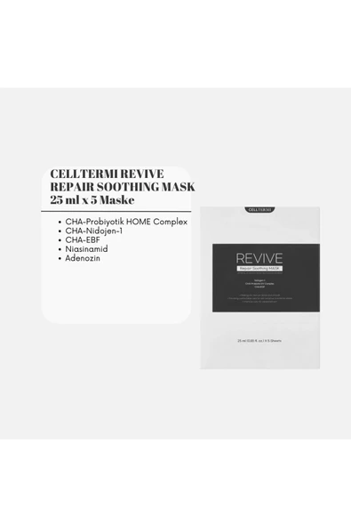 Celltermi Revive Repair Soothing Mask 25 ml 5 Adet ürün görseli 1