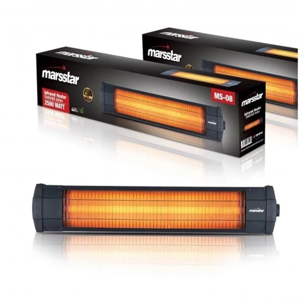 MARSSTAR ELEKTRİKLİ ISITICI 2500 W MS-08 ürün görseli 1
