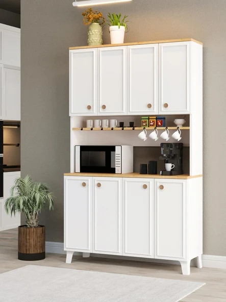 Kuzeylife Armoni Kahve Köşesi Dolap ürün görseli 1