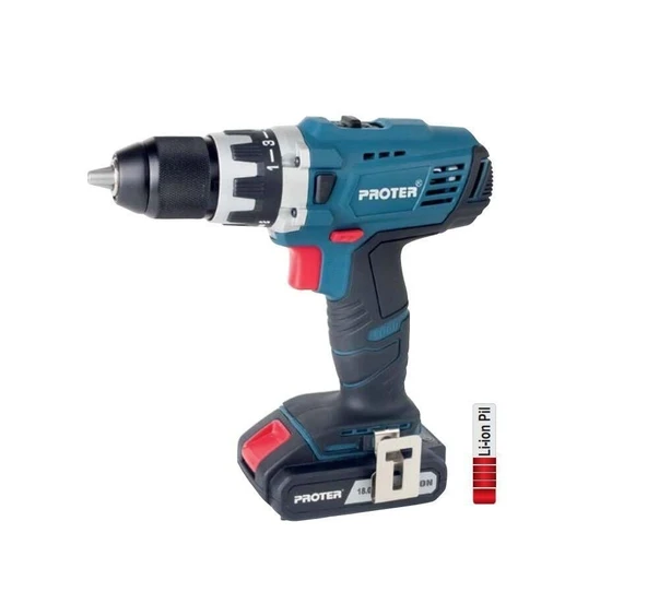 PROTER PST 414 SL ŞARJLI MATKAP 13 MM ürün görseli 1