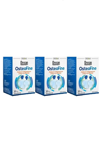Ocean Osteofine 60 Tablet 3'lü ürün görseli 1