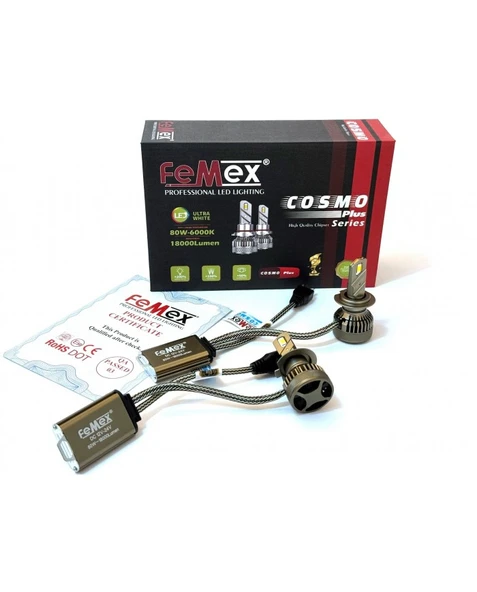 FEMEX Ford Kuga 1 2008-2012 UZUN FAR LED COSMO PLUS - Resim 2