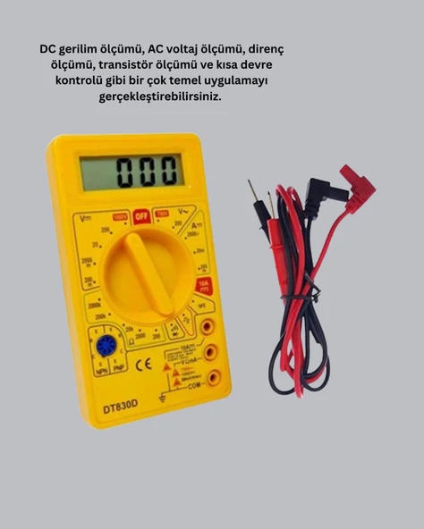 MULTİMETRE - Resim 3