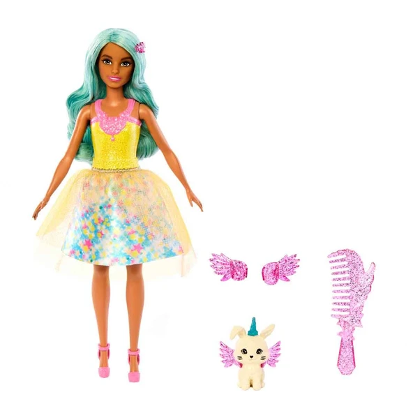 Barbie a Touch of Magic Karakter Bebekler HLC34 HLC36 Barbie Teresa ürün görseli 1
