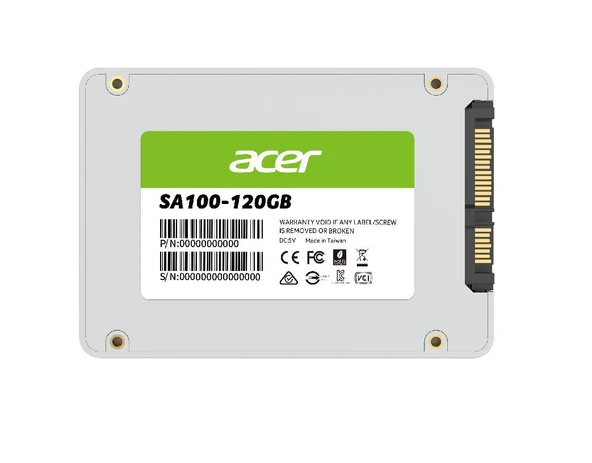 Acer SA100 2.5'' SATA 120GB SSD ürün görseli 1